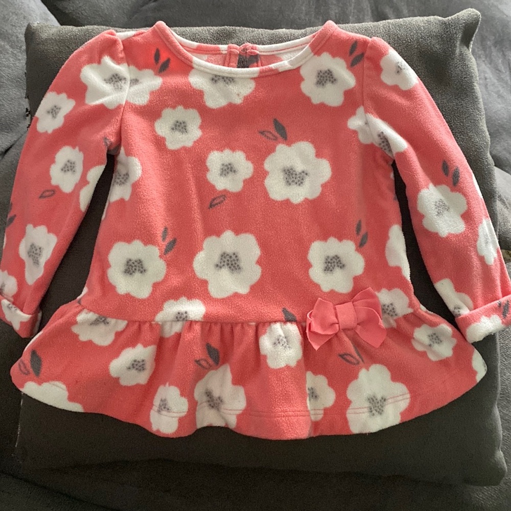 Coral Toddler Sweater